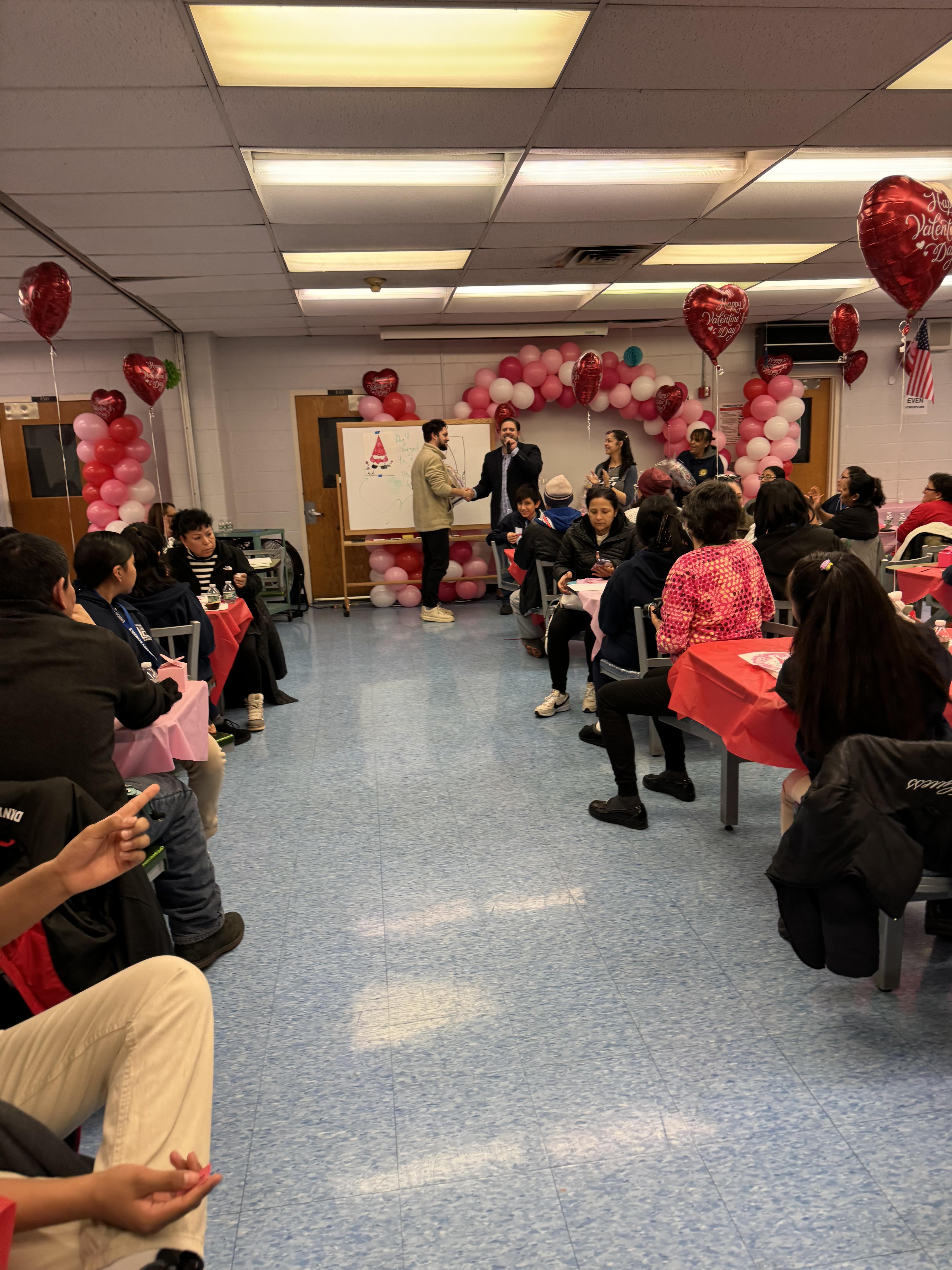Parent Breakfast at the Union Hill Middle School
