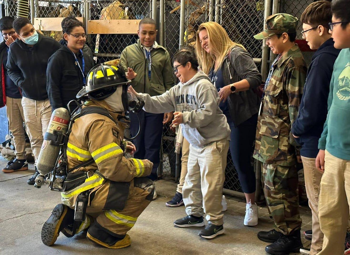 Fire Safety for Union Hill Middle School Students